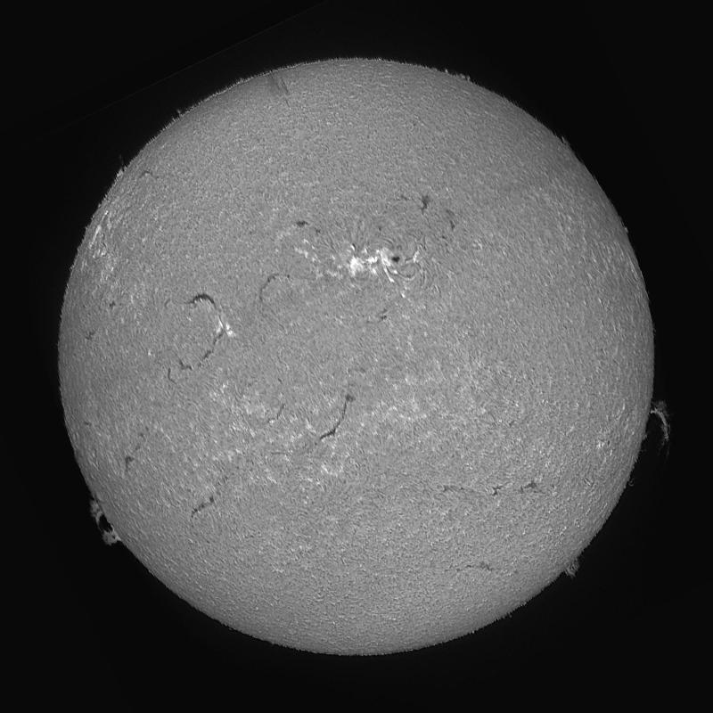 Disque solaire traité