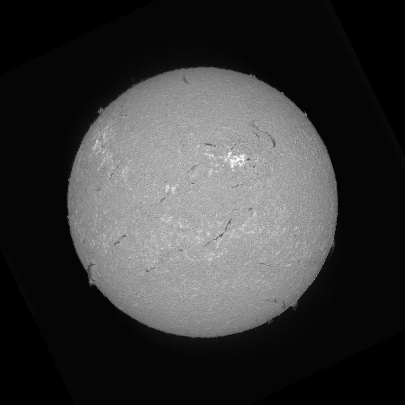 Disque solaire traité