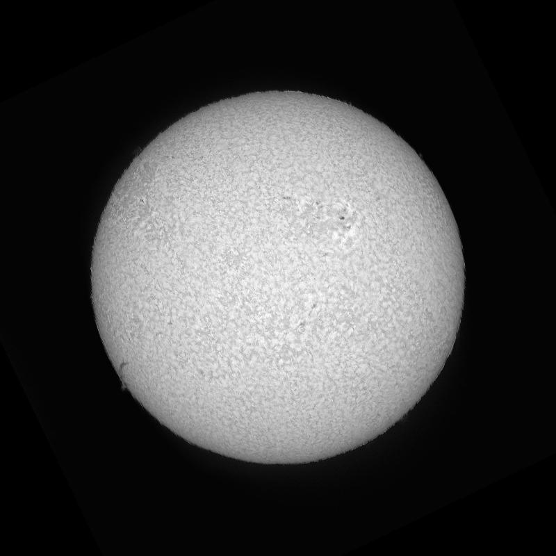 Disque solaire traité