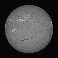 Processed solar disk