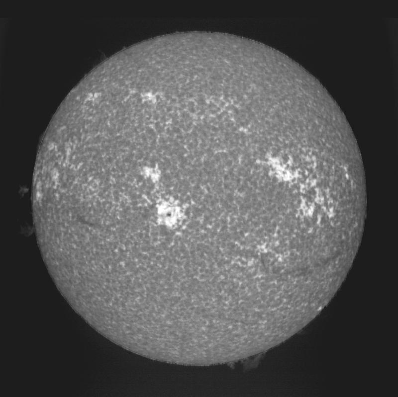 Disque solaire traité