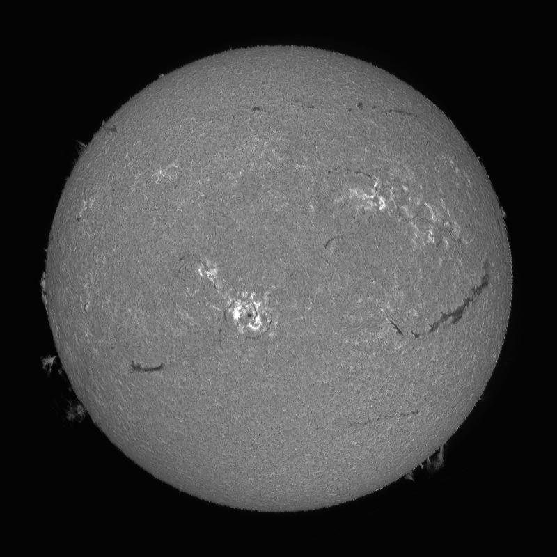 Disque solaire traité