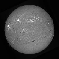 Processed solar disk