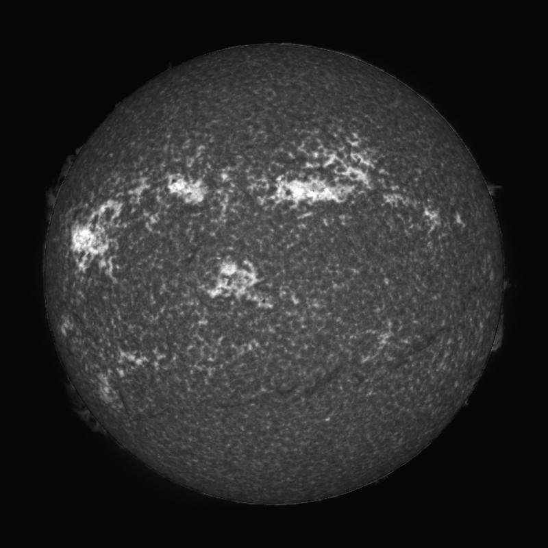 Disque solaire traité