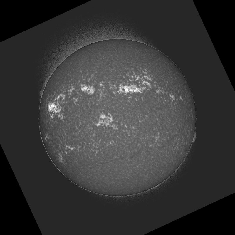 Disque solaire traité