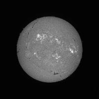 Processed solar disk