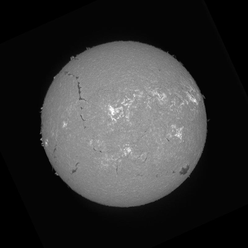 Disque solaire traité