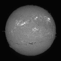 Processed solar disk