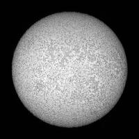 Processed solar disk (continuum)