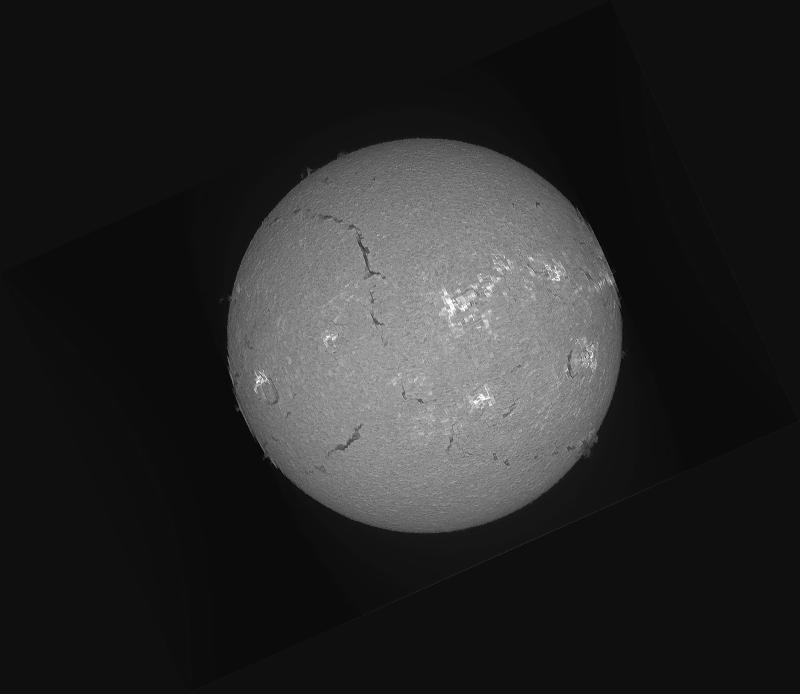 Disque solaire traité