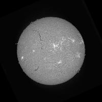 Disque solaire traité