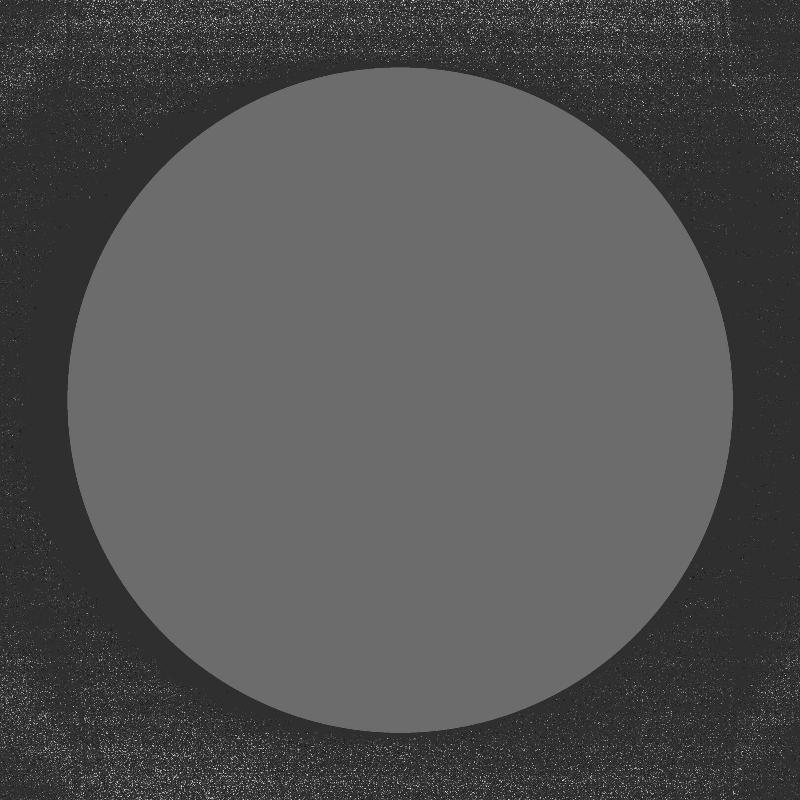 Mask with noisy background