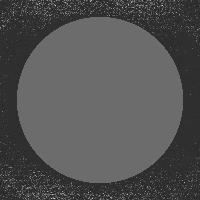 Mask with noisy background