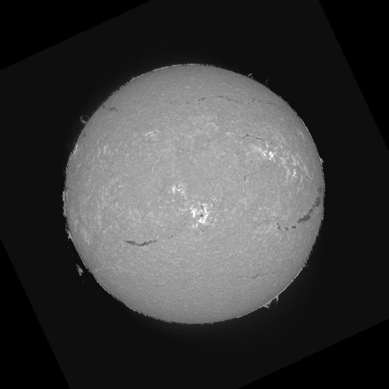 Disque solaire traité