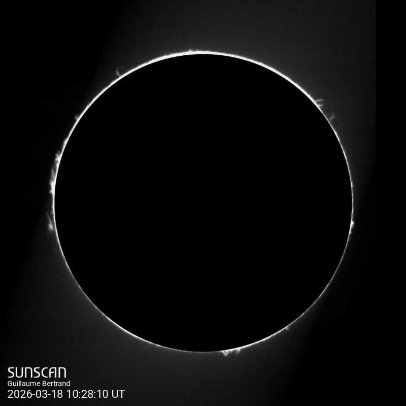 H-alpha éclipse artificielle