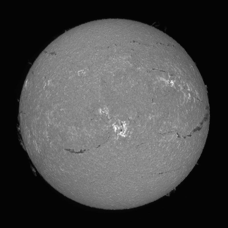 Disque solaire traité