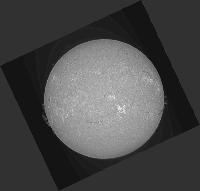 Disque solaire traité