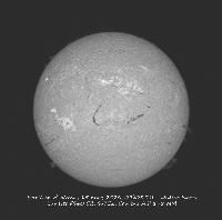 disque solaire en h-alpha