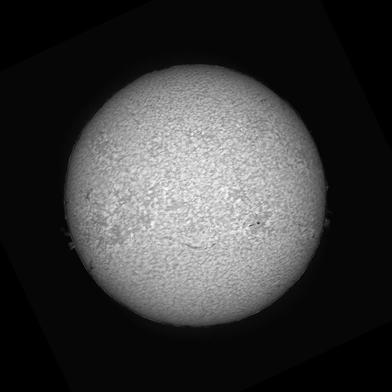 Disque solaire traité