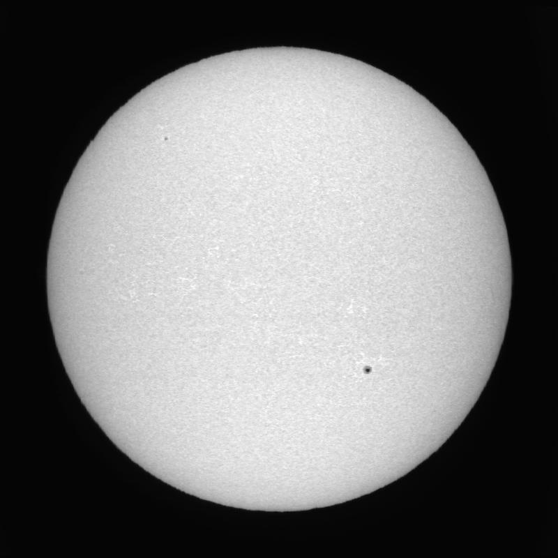 Disque solaire traité