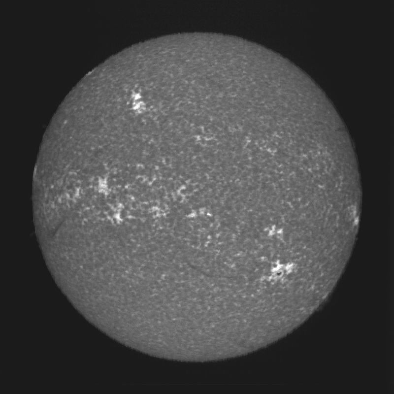 Disque solaire traité