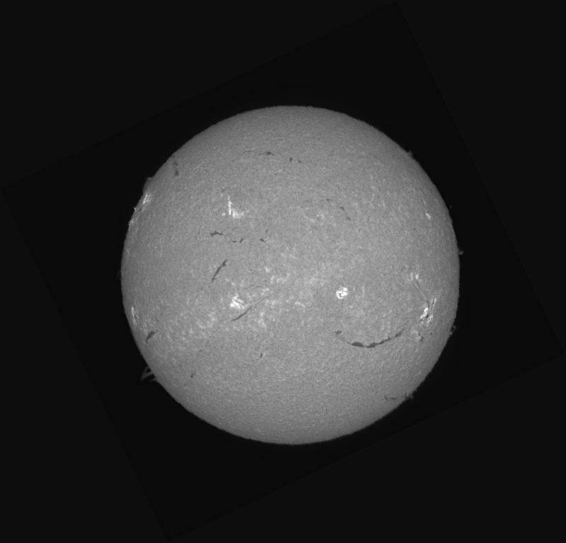 Disque solaire traité