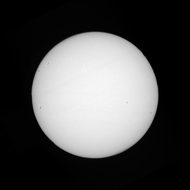 Disque solaire (continuum)