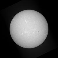 Disque solaire (continuum)