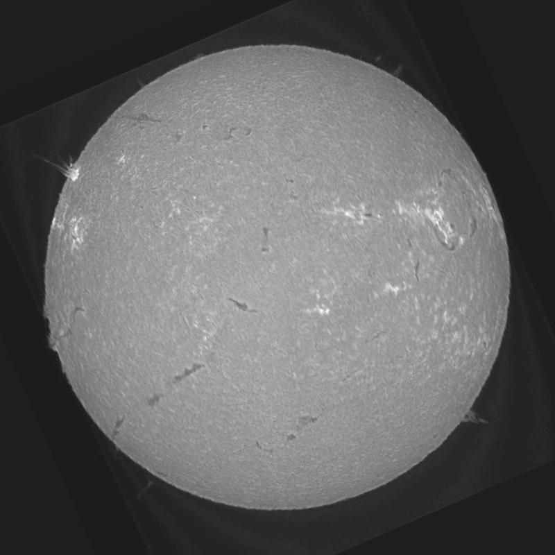 Disque solaire traité