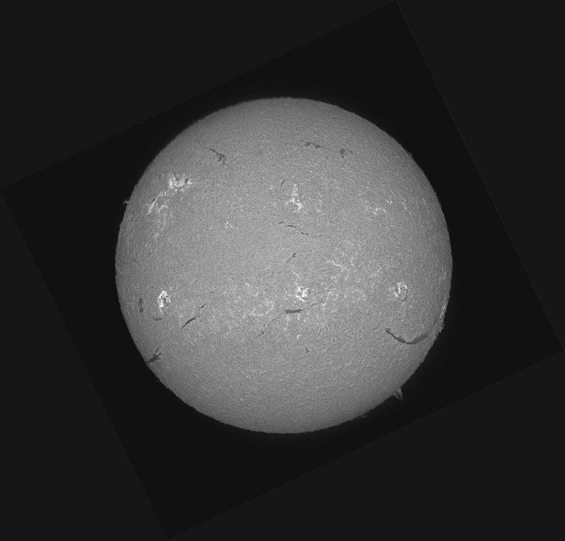 Disque solaire traité