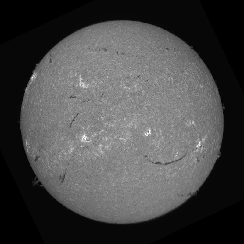 Disque solaire traité