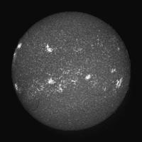 Processed solar disk