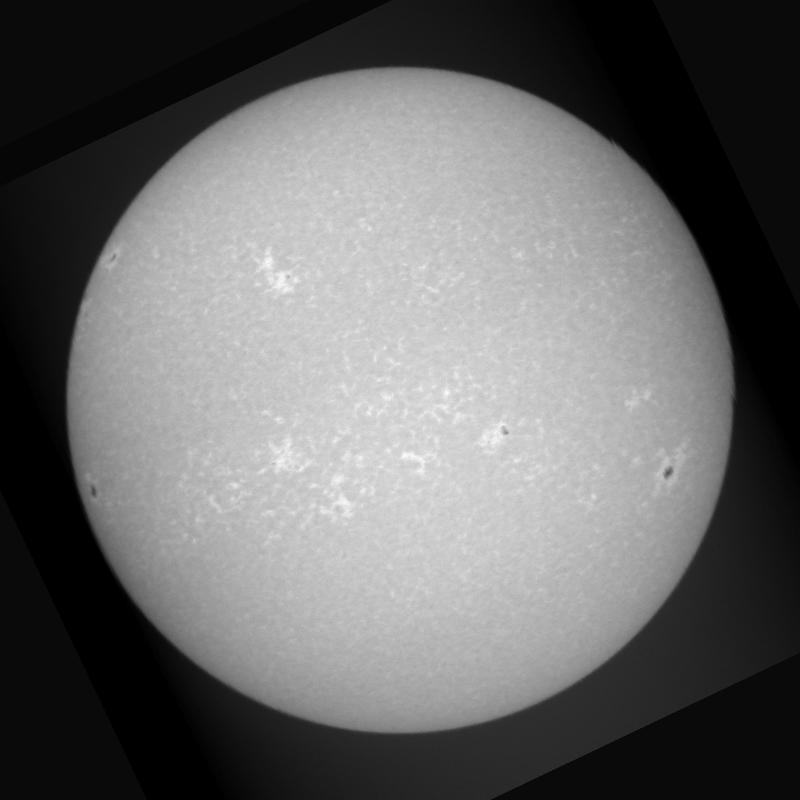 Solar disk (continuum)