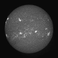 Processed solar disk