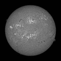 Processed solar disk