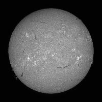 Processed solar disk