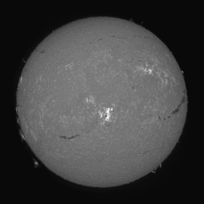 H-alpha spectroheliogram