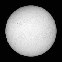 Processed solar disk (continuum)