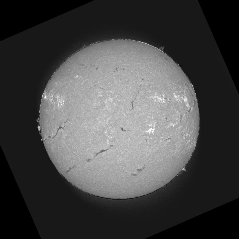 Disque solaire traité